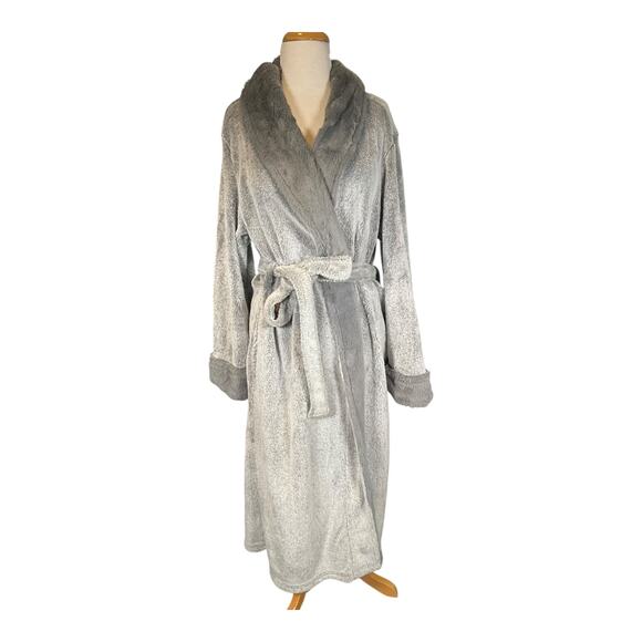 Secret Treasures Minky Super Super Soft Faux Furr Stylish Warm Robe XL 16-18 - Picture 1 of 8
